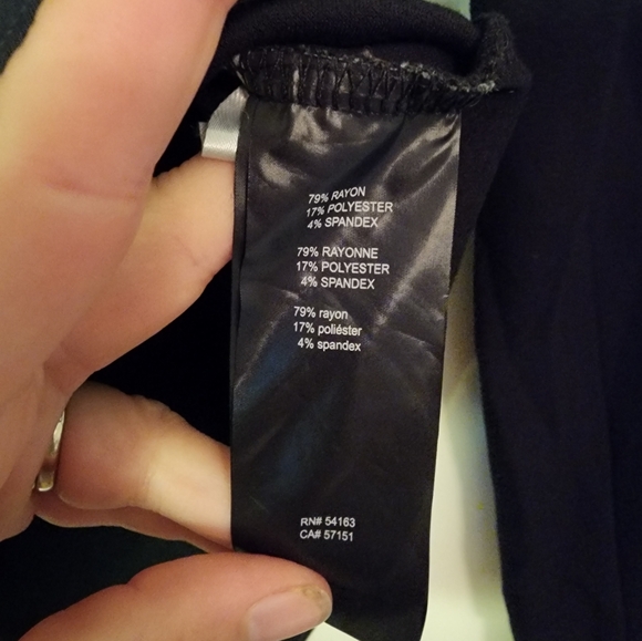 Karl Lagerfeld Black Crewneck Sweater Size Small - Picture 5 of 6